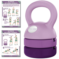 Polyfit adjustable kettlebell