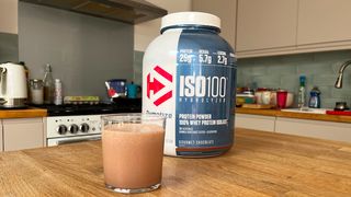 Dymatize Iso100 hydrolyzed protein powder