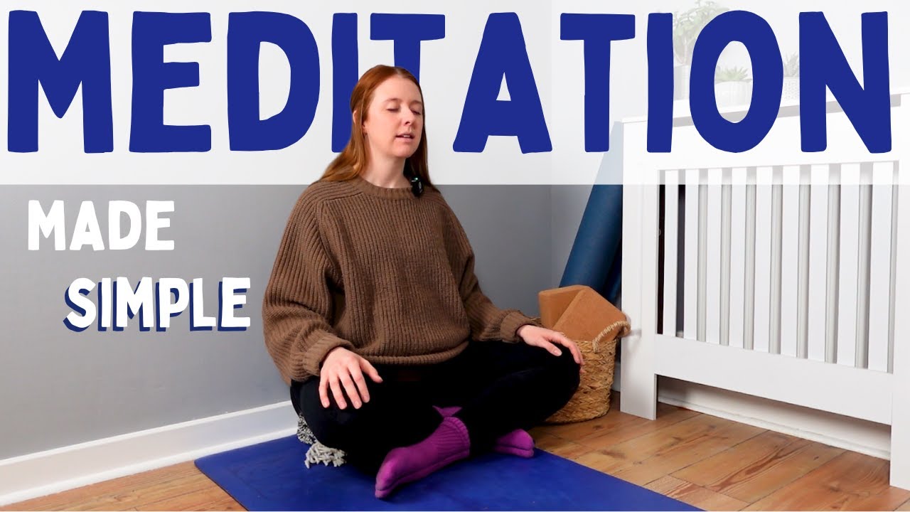 Meditation for people who don't think they can meditate - YouTube