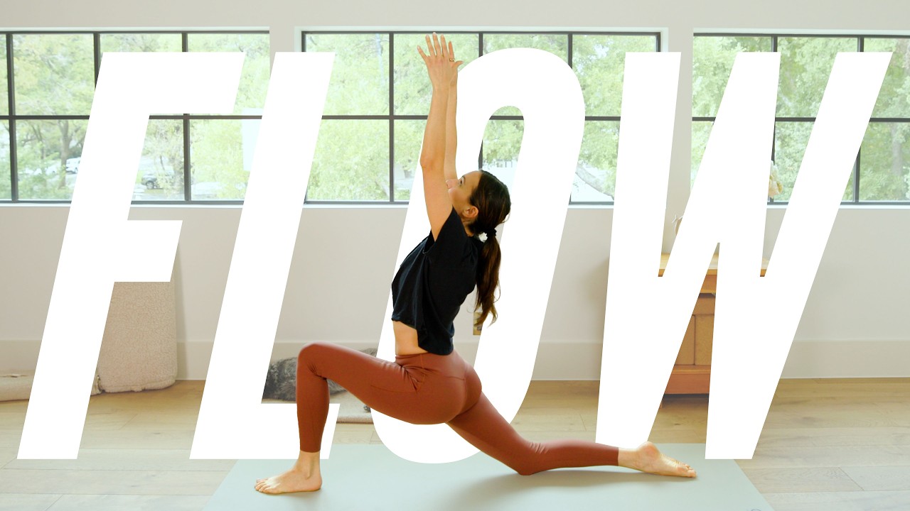 Flow On The Go - 15 Minute Yoga Practice - YouTube