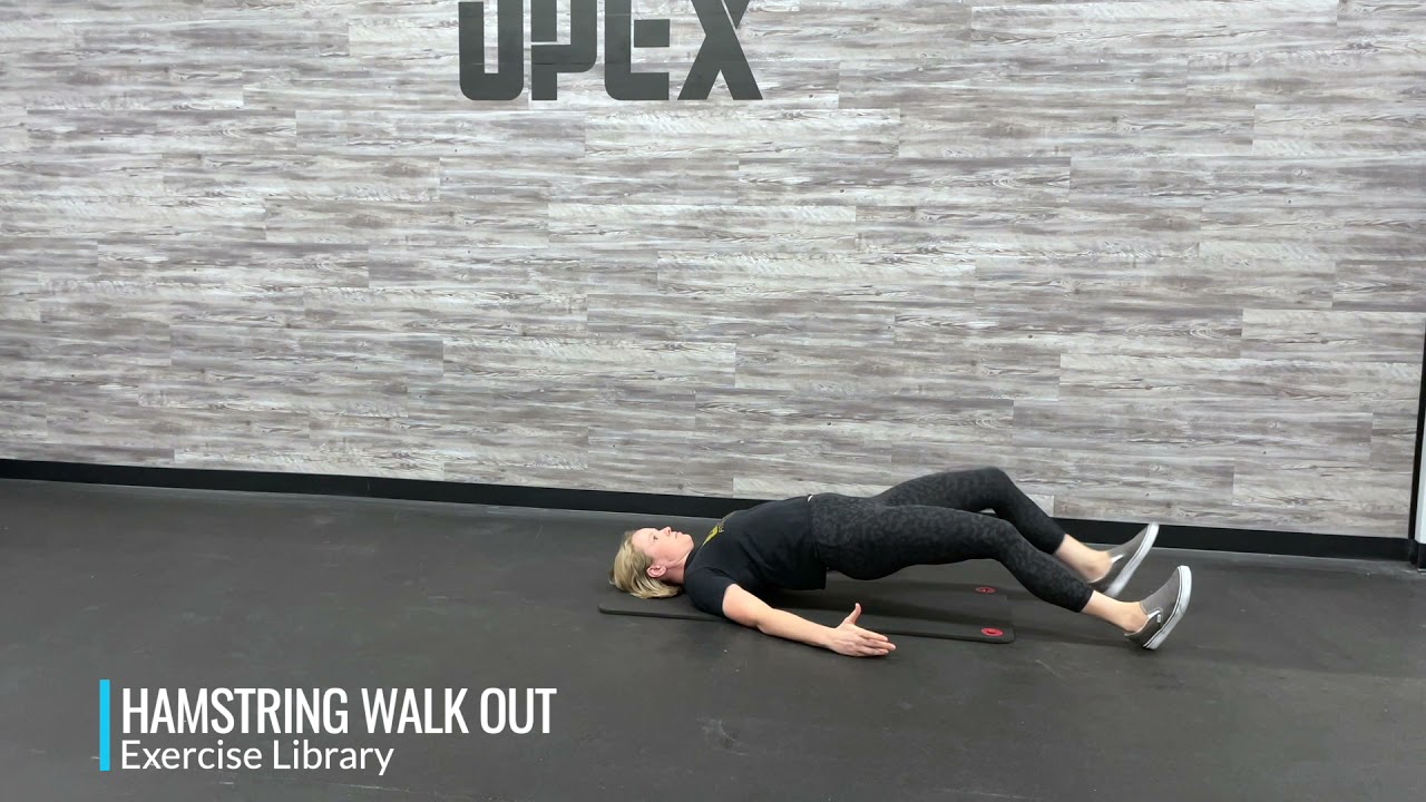 Hamstring Walkout - YouTube