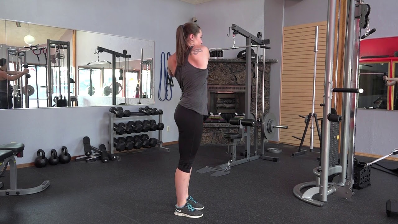 Dumbbell Standing Torso Rotation - YouTube