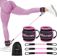HOXWC resistance bands with cuffs
